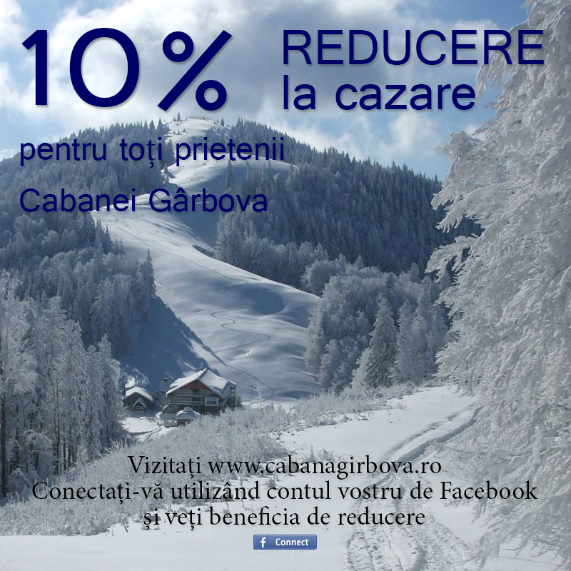 10% Reducere la cazare - Cabana Girbova Predeal